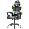ITEK Sedia Gaming itek RHOMBUS PF10 PVC Nero/Verde