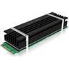 ICY BOX Dissipatore Passivo SSD M.2 ICY BOX IB-M2HS-70 Nero