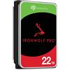 SEAGATE HDD Seagate IronWolf Pro NAS 22 TB CMR SATA 6 Gb/s 3,5"