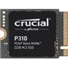CRUCIAL SSD M.2 Crucial P310 NVMe PCIe 4.0 Type 2230 2TB