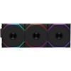 LIAN LI Ventola Lian Li UNI FAN TL Wireless Lama Inversa 120mm ARGB PWM Kit Da 3 Nero