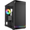 SHARKOON Case Sharkoon MK4W RGB Strip Midi Tower Vetro Temperato Nero