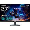GIGABYTE Monitor GIGABYTE M27UP 27'' 4K UHD Modalita' Doppia Nero