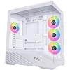 LIAN LI Case Lian Li Vector V100 Midi-Tower ATX RGB Vetro Temperato Bianco.