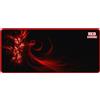 REDGAMING Tappetino Mouse Redgaming Fire XXL 40x90 cm Bordo Rosso Antiscivolo
