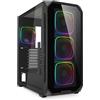 SHARKOON Case SHARKOON AK5G RGB Midi Tower ATX Vetro Temperato Nero