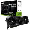 ASUS Scheda Video ASUS TUF Nvidia GeForce RTX 5070 Ti OC Edition 16G GDDR7 16GB Nero