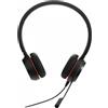 JABRA Cuffie Jabra Evolve 20 SE Stereo MS USB C A Adapter Comfort elevato Audio chiaro