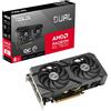 ASUS Scheda Video Asus Radeon RX 7600 Dual EVO OC 8GB GDDR6 Nero