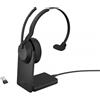 JABRA Cuffie Jabra Evolve2 55 Link380 390a MS Mono Stand Base di ricarica Inclusa
