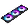 PHANTEKS Ventola PHANTEKS M25 Gen2 PWM D RGB Kit Da 3 Lama Inversa 120mm Nero
