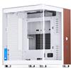 JONSBO Case Jonsbo TK-0 Mini-Tower Mini-ITX Vetro Temperato Bianco