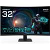 GIGABYTE Monitor GIGABYTE GS32QCA EU 32" Curvo Gaming 180Hz WQHD VA AdaptiveSync
