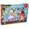 Ravensburger - Puzzle Masha e Orso, Collezione 3x49, 3 Puzzle da 49 Pezzi, Età Raccomandata 5+ Anni