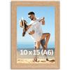 Victor cornice portafoto "Klee" beige 10x15 cm - legno - design semplice e moderno - decorazione per la casa