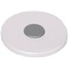 NCR Pomolo in Plastica Bianco per Bagnetti e Cassettiere 4 PEZZI