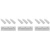 4 pezzi di ganci per sedile gonfiabile in PVC per kayak, supporto per sedile