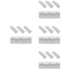 4 pezzi di ganci per sedile gonfiabile in PVC per kayak, supporto per sedile