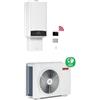 Ariston Genus One Hybryd Net R-32 35/150 Kw Completa Di Kit Scarico Fumi Caldaia A Condensazione Con Pompa Di Calore Integrata - Sistema Ibrido 3302507