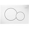 Geberit - Placca Di Comando Con Doppio Pulsante Modello: Sigma01 115.770.11.5 Bianco