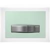 Geberit - Placca Di Comando Con Doppio Pulsante Modello: Sigma50 115.788.Se.1 Vetro Verde Satinato