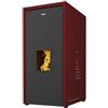 Helios Tecnologie Biostufa Policombustibile Helios Tecnologie Mod. Minarda 30 Potenza 30 Kw Vari Colori Disponibili