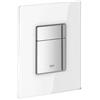 Grohe - Piastra Di Azionamento (Placca) Skate Cosmopolitan In Vetro Bianco 38845ls0