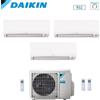 Daikin Climatizzatore Condizionatore Daikin Trial Split Inverter Ftxp R-32 Comfora Bluevolution 7000+9000+12000 Con 3mxm52a9 Wi-Fi Incluso - New -7+9+12