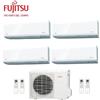 Fujitsu Climatizzatore Condizionatore Fujitsu Quadri Split Inverter Serie Knca 7000+9000+9000+9000 Con Aoyg30kgtb4 - New R-32 Wi-Fi Integrato Kn 7+9+9+9