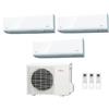 Fujitsu Climatizzatore Condizionatore Fujitsu Trial Split Inverter Serie Knca 7000+12000+12000 Con Aoyg24kgtb2 - New R-32 Wi-Fi Integrato Kn 7+12+12