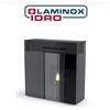 Laminox Stufa A Pellet Canalizzata Laminox Veronica Ghost Air N Black Line 10,5 Kw Colore Nero Lucido - New