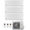 Daitsu Climatizzatore Condizionatore Daitsu Trial Split Inverter Gruppo Fujitsu 9000+9000+12000 Btu Con Dosf-27kidt Classe A++/A+
