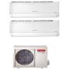 Ariston Climatizzatore Condizionatore Ariston Dual Split Inverter Alys R-32 9000+12000 Btu Con Dual 50 Xd0-O 9+12 Con Chiavetta Wi-Fi Omaggio