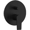 Mariani Miscelatore Monocomando A Incasso Doccia C/Deviatore Artic Nero Opaco 173/At.14