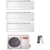 Ariston Climatizzatore Condizionatore Ariston Trial Split Inverter Alys Plus 9000+12000+12000 Btu R-32 Con Trial 80 Xd0c-O 9+12+12 Wi-Fi Ready