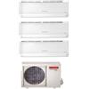 Ariston Climatizzatore Condizionatore Ariston Trial Split Inverter Alys Plus 9000+9000+18000 Btu R-32 Con Trial 80 Xd0c-O 9+9+18 Wi-Fi Ready