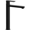 Mariani Miscelatore Monocomando Lavabo Alto Artic Nero Opaco 398/At.14