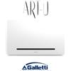 Galletti Ventilconvettore Fan Coil Galletti Modello Art-U30 Con Griglia Superiore 2,09 Kw Colore Bianco