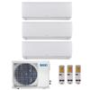 Baxi Climatizzatore Condizionatore Baxi Inverter Trial Split Astra 7000+7000+12000 Con Lsgt70-3m R-32 Wi-Fi Ready- New 7+7+12