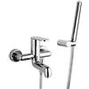 Paini Miscelatore Monocomando Monoforo Paini Domus Vasca Esterno Con Kit Doccia Orientabile 18cr105