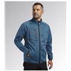 Diadora Giacca Da Lavoro Diadora Bonded Jacket Cross Softshell - 702.178366 Colore Moroccan Blue/Melange Taglie S-Xxl