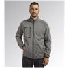 Diadora Giacca Da Lavoro Diadora Bonded Jacket Cross Softshell - 702.178366 Colore Steel Gray/Melange Taglie S-Xxl