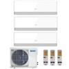 Baxi Climatizzatore Condizionatore Baxi Inverter Trial Split Halo Bianco 9000+9000+12000 Con Lsgt70-3m R-32 9+9+12 - New