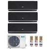 Baxi Climatizzatore Condizionatore Baxi Inverter Trial Split Halo Nero Specchiato 9000+12000+12000 Con Lsgt60-3m R-32 9+12+12 - New