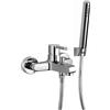 Paini Miscelatore Monocomando Paini Arena Vasca Esterno Con Kit Doccia Fisso 92cr100
