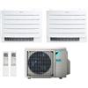 Daikin Climatizzatore Condizionatore Daikin A Pavimento Dual Split Serie Perfera Fvxm-A 12000+12000 Con 2mxm50m/N R-32 Wi-Fi Integrato 12+12 Con Telecomando Ad Infrarossi Incluso Garanzia Italiana - New