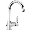 Paini Miscelatore Monocomando Per Lavabo Alto Paini Parallel 47cr250 Completo Di Scarico