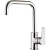 Remer Miscelatore Monocomando Monoforo 90deg Remer Winner W72u Con Canna Alta Quadra Girevole