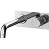 Paini Miscelatore Lavabo A Muro Cox Grip 7gcr208pbc Con Piastra
