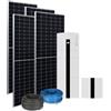 Clivet Kit Fotovoltaico Da 4,92 Kw Composto Da Sistema Di Accumulo Elettrico Clivet Sinergy 51.15 Con 3 Pacchi Batteria Da 5 Kwh Con Inverter Monofase Da 5 Kw Piu Pannelli Solari Monocristallini Suntech Ultra V Pro Mini Da 410 W E Kit Cavo Collegamenti